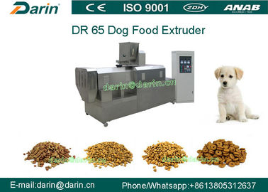 DR65 آلي صلب الذى لا يصدأ كلب طعام يعيد آلة / جاف طعام طعام يعالج خط
