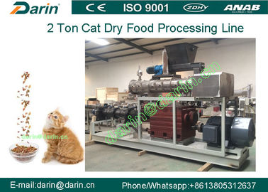الفولاذ المقاوم للصدأ 304 الكلب القط الحيوانات الأليفة الغذاء الطارد تجهيز الخط