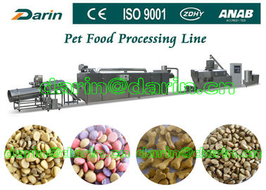 150kg / h - 500kg / h الجاف كلب الغذاء ماكينة، الكلب الغذاء الطارد