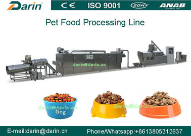 الحيوانات الأليفة الغذاء جعل خط / الأسماك الغذاء خط الانتاج / الكلب التجاري الغذاء ماكينة