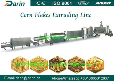 الإفطار الحبوب كورن فليكس آلات مع سعة كبيرة 120-300kg / ساعة