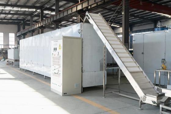 كامل التلقائي محكم بروتين الصويا / فول الصويا اللحوم ماكينة ستانلس ستيل 304