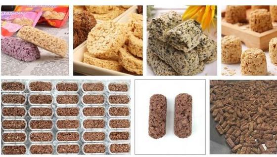 آلة صنع ألواح الفول السوداني والحبوب بالطاقة / آلة صنع حلوى الطيور / عصا حلوى الطيور