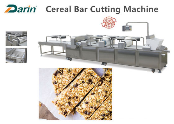 العلامة التجارية الجديدة آلة صنع شريط الحبوب حلوى الفول السوداني مع محرك سيمنز PLC &amp; WEG