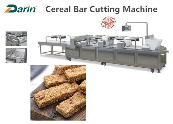 العلامة التجارية الجديدة آلة صنع شريط الحبوب حلوى الفول السوداني مع محرك سيمنز PLC &amp; WEG