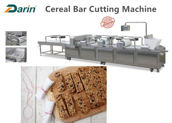 آلة صنع شريط الحبوب Muesli Candy مع محرك Siemens PLC WEG