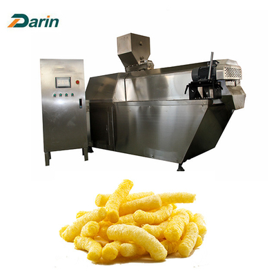 SS304 التلقائي آلة النفخ الجبن وجبة خفيفة 380V 50HZ 3 مراحل الجهد قابل للتعديل
