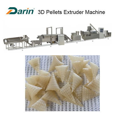 آلة صنع وجبات خفيفة من الكريات ثلاثية الأبعاد برغي واحد من الفولاذ المقاوم للصدأ