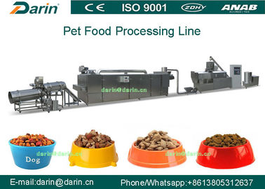 DR70 SUS304 متعددة الوظائف القط وجبات خفيفة الغذاء مزدوجة برغي تجهيز الخط