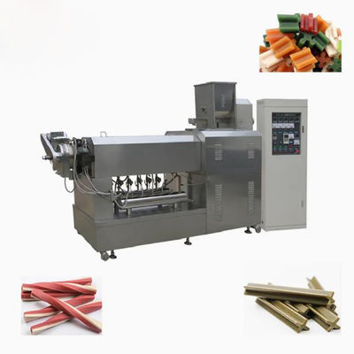 الكلب الوجبات الخفيفة الكلب خط إنتاج الغذاء سيمينز PLC وشاشة تعمل باللمس مع م مصدق