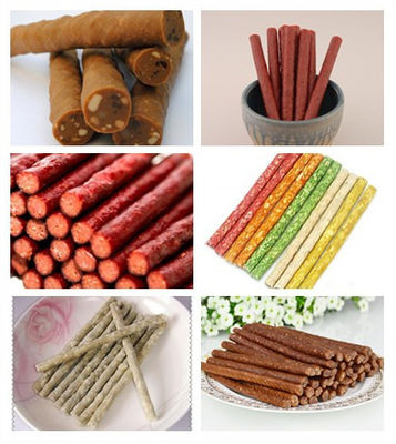 آلة تقطيع شرائح اللحم / خط إنتاج شرائح اللحم المجففة للكلاب والأطعمة الحيوانات الأليفة