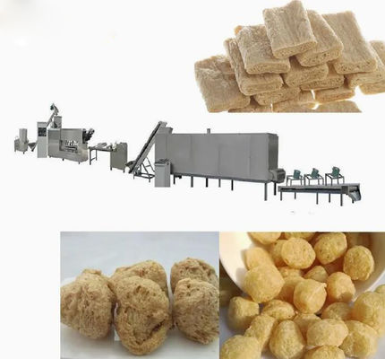 خط إنتاج معالجة آلة بثق فول الصويا المنقوشة المعتمدة من CE بسعة 150 كجم/ساعة