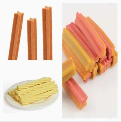 طعام الكلب الملتوي 250 كجم / ساعة آلة علاج الحيوانات الأليفة