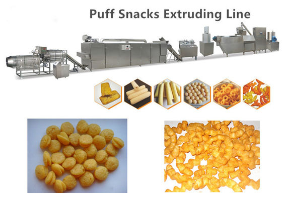 الفولاذ المقاوم للصدأ 304 نفخة الذرة ماكينة 150 كجم / ساعة