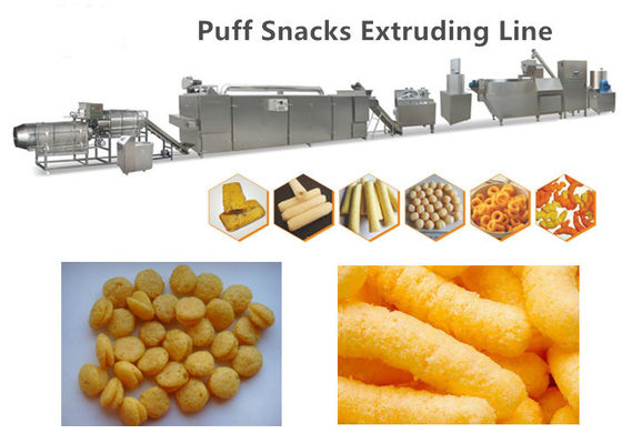 الفولاذ المقاوم للصدأ 304 نفخة الذرة ماكينة 150 كجم / ساعة