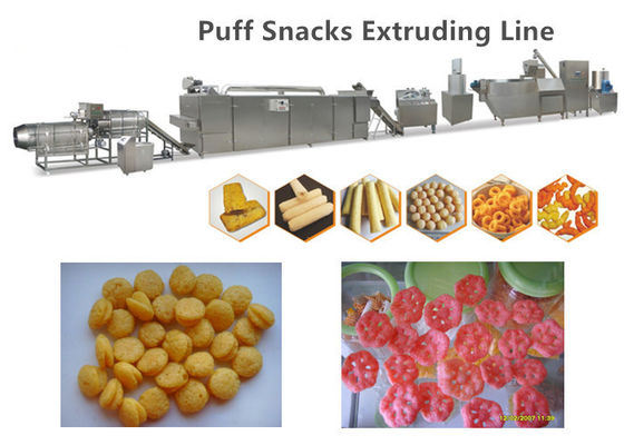 الفولاذ المقاوم للصدأ 304 نفخة الذرة ماكينة 150 كجم / ساعة