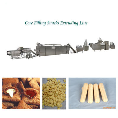 سيمنز PLC Chocos Cereals Corn Puff Snack Machine مع شاشة تعمل باللمس
