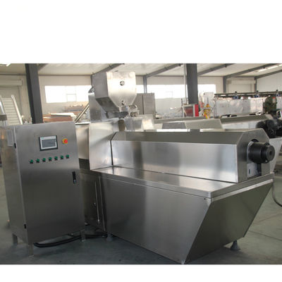 الذرة نفخة وجبة خفيفة الغذاء الطارد آلة برغي مزدوج الفولاذ المقاوم للصدأ