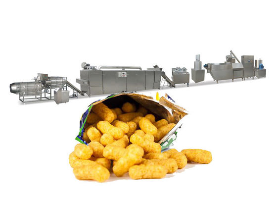 النسخة الإنجليزية CE الموسعة الذرة نفخة وجبة خفيفة آلة 12 شهرا الضمان