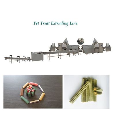 سيمنز محرك يعالج طعام الحيوانات الأليفة الكلب الطارد آلة الوجبات الخفيفة للمضغ الفولاذ المقاوم للصدأ