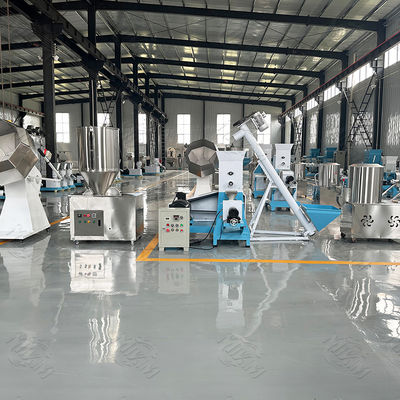 آلة طحن طعام الكلاب المفضلة للحيوانات الأليفة 100-300kg / h