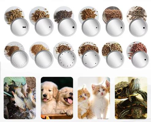 آلة بثق علف الأسماك والأطعمة الحيوانات الأليفة بشهادة CE، معدات بثق علف الحيوانات الأوتوماتيكية