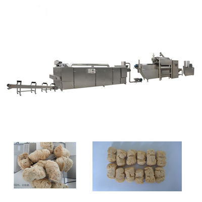 الفولاذ المقاوم للصدأ فول الصويا هيستون آلة الطارد الغذاء ، التوأم برغي الطارد الخط