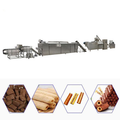 آلة صنع نفخة الذرة WEG Motor Puff Snack من الفولاذ المقاوم للصدأ