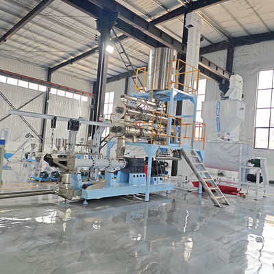 الألمانية موتور الجاف الحيوانات الأليفة الغذاء الطارد آلة / خط المعالجة مع وافق سي