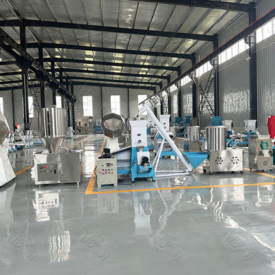 5300 x 1100 x 2300mm الكلب الغذاء المحمصة / الحيوانات الأليفة الغذاء الطارد آلة مع سي معتمد