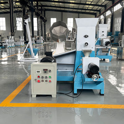 5300 x 1100 x 2300mm الكلب الغذاء المحمصة / الحيوانات الأليفة الغذاء الطارد آلة مع سي معتمد