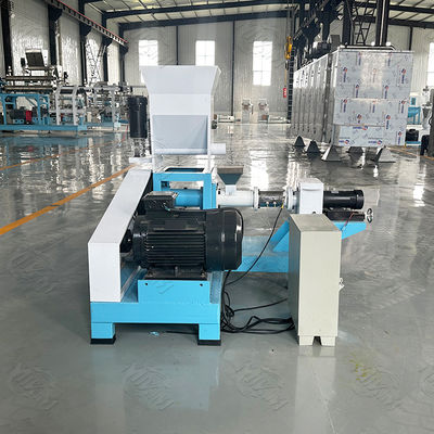 آلة بثق علف الأسماك CE و ISO / آلة صنع طعام الكلاب 80 كيلو واط 120-150 كجم/ساعة