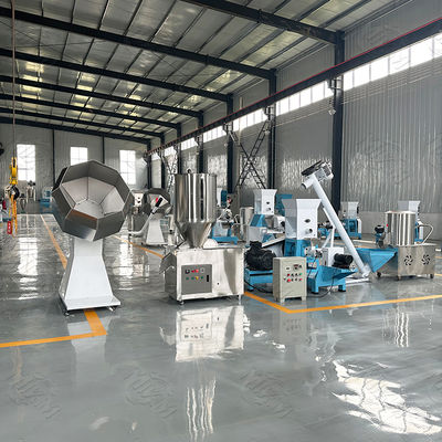 آلة بثق لمعالجة وإنتاج أعلاف الحيوانات الأليفة، مطحنة، مكبس، أعلاف أسماك القط، عائمة، لصنع حبيبات الأعلاف