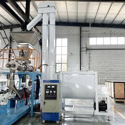 خط إنتاج طعام الحيوانات الأليفة عالي التقنية 150 كجم / ساعة