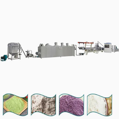 الطفل الغذائية مسحوق الغذاء الطارد آلة، مزدوجة برغي الطارد آلة