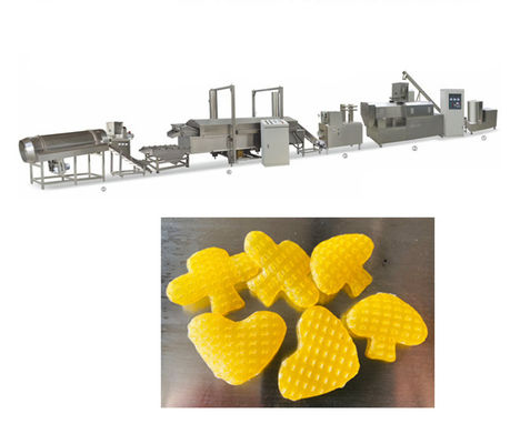 3D Pellets Fryer Snack Extruder Machine 100-150kg / Hr