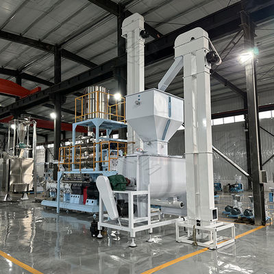 الفولاذ المقاوم للصدأ التوأم برغي الجاف الحيوانات الأليفة الغذاء الطارد المعدات الكلب والطيور