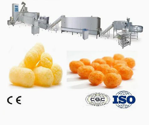 الفولاذ المقاوم للصدأ 3d 2d وجبة خفيفة بيليه التوأم برغي الطارد تجهيز الخط