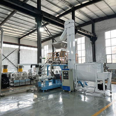 كامل مستمر و التلقائي الأسماك / كلب الحيوانات الأليفة الطارد معدات 1ton -3 طن / ساعة