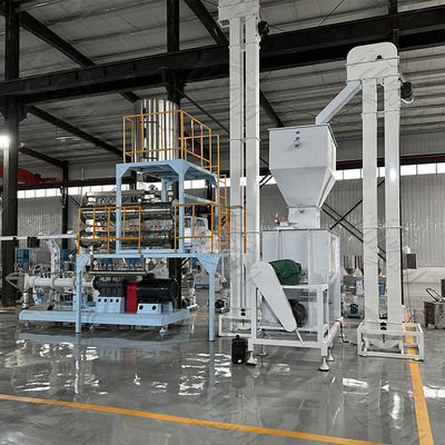500-2000kg Per Hour Fish Feed Extruder Manufacturing Machine Processing Line Floating Fish Feed Machine Price