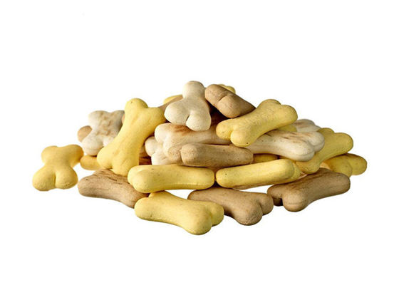 كامل تلقائي الكلب البسكويت ماكينة ، الفولاذ المقاوم للصدأ الحيوانات الأليفة تجهيز الأغذية الخط