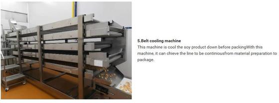 آلة المستمر والتلقائية فول الصويا الطارد للبروتين الصويا / Textureed بروتين الصويا
