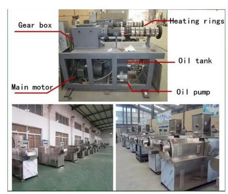 الفولاذ المقاوم للصدأ آلة فول الصويا الطارد لبروتين الصويا المعزولة