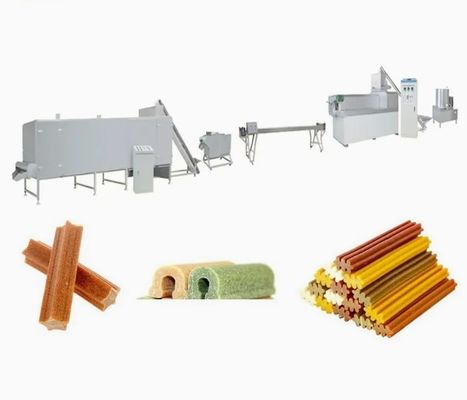 كلب ذكي صنع آلة علاج الحيوانات الأليفة ، الكلب مضغ آلة أغذية الحيوانات الأليفة