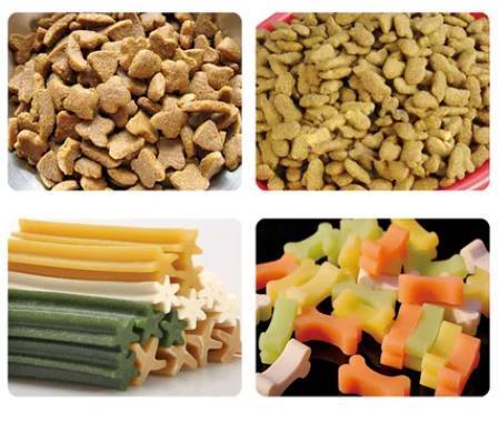 خط إنتاج يمضغ الحيوانات الأليفة 100KW من الفولاذ المقاوم للصدأ لأسنان الكلاب