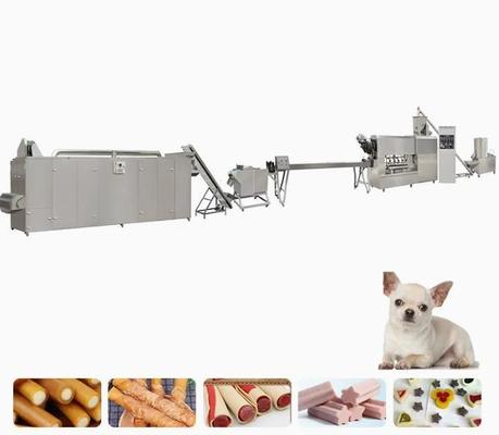 برغي واحد مقذوف 250 كجم / ساعة 35KW آلة علاج الحيوانات الأليفة