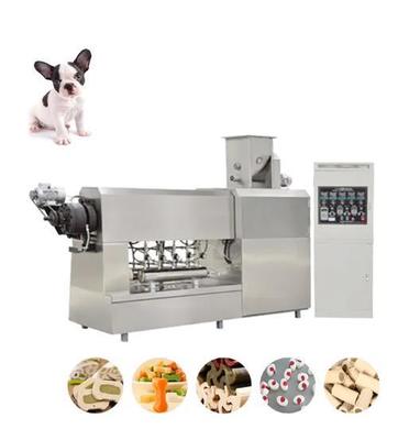 برغي واحد مقذوف 250 كجم / ساعة 35KW آلة علاج الحيوانات الأليفة