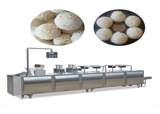 آلة تشكيل شريط الحبوب ، آلة صنع شريط الأرز منتفخ 300 ~ 500kg لكل ساعة