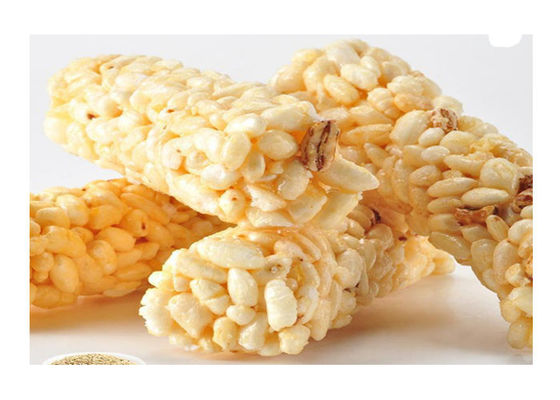 خط تشكيل شريط خلط أرز الجرانولا الفول السوداني والسمسم