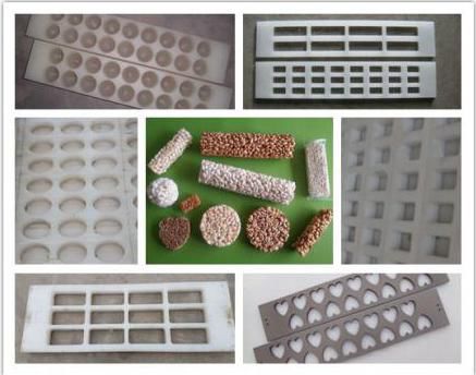 خط تشكيل شريط خلط أرز الجرانولا الفول السوداني والسمسم